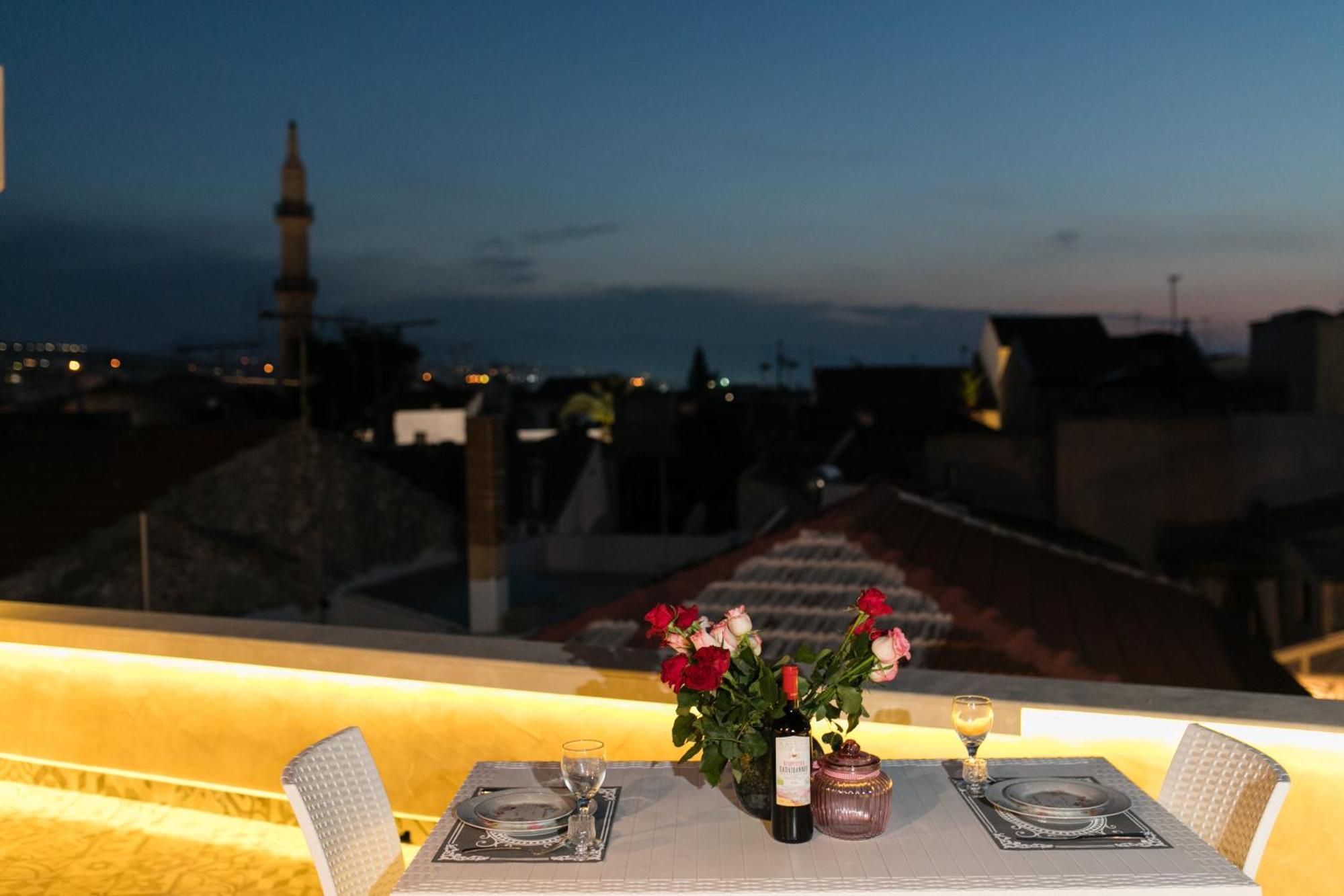 Jacuzzi Suite In The Heart Of Oldtown Rethymno  Luaran gambar