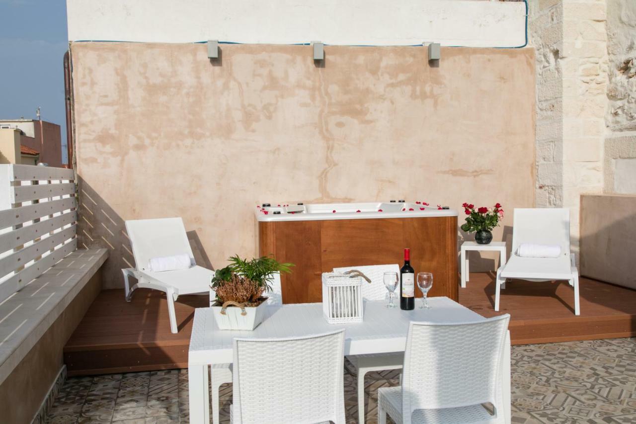 Jacuzzi Suite In The Heart Of Oldtown Rethymno  Luaran gambar