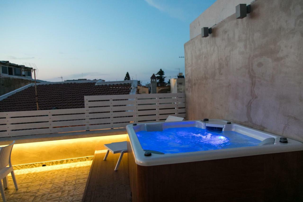 Jacuzzi Suite In The Heart Of Oldtown Rethymno  Luaran gambar