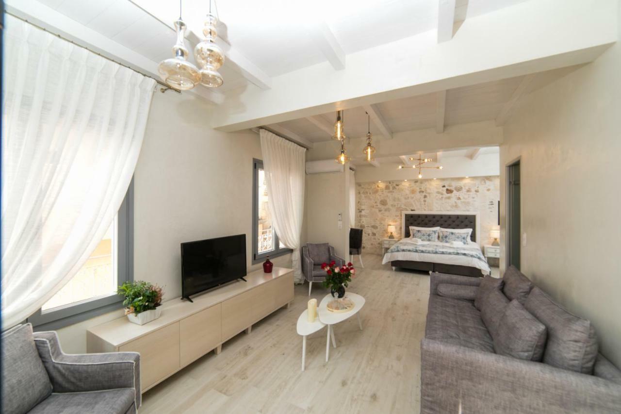 Jacuzzi Suite In The Heart Of Oldtown Rethymno  Luaran gambar